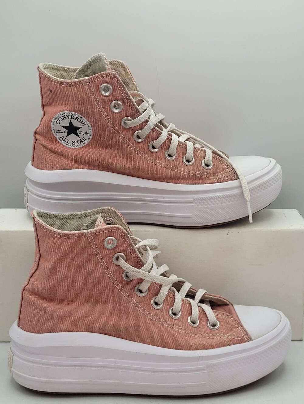 Converse Women's Chuck Taylor All-Star Move Platform High Top Pink Size 6